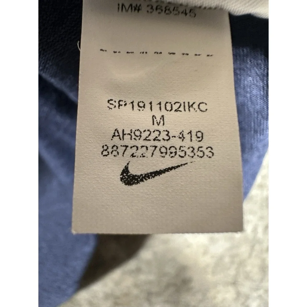 Nike Make The Cut Keep Best Toss Rest Dri-FIT T-Shirt Mens M Navy 2023
